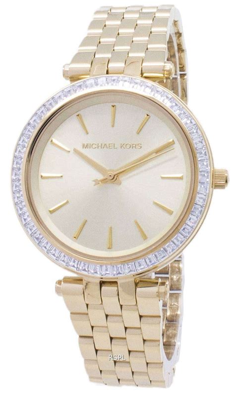 michael kors women's goldtone darci watch mk3365|Mini Darci Gold.